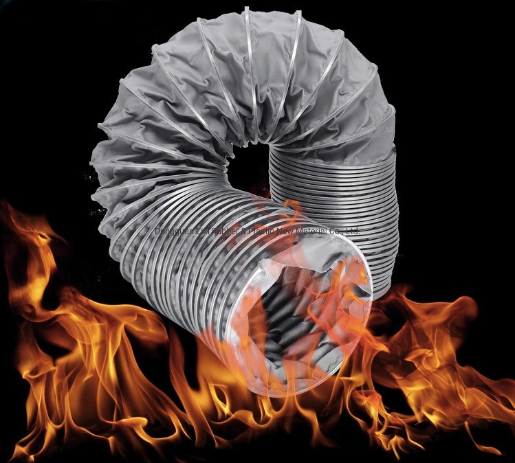Flexible Flue Pipe Bunnings Heat Resistant Spiral Air Heating Duct for Air Heaters